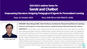 2024 IASLE webinar Series – Webinar 4#