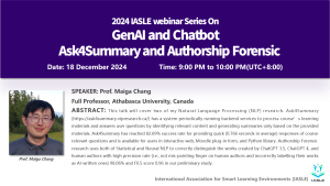 2024 IASLE webinar Series – Webinar 6#